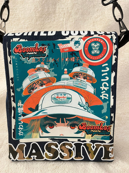 jungle boombox one off medium couture bag