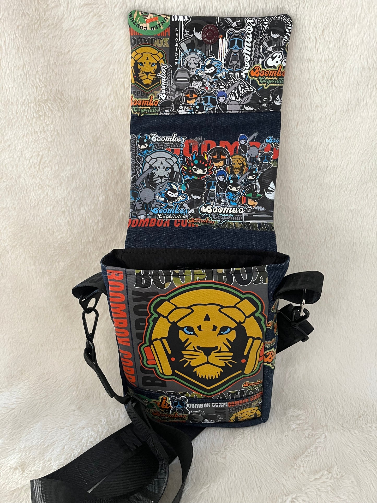 big ups bunny collabo bag, special limited edition run ( 1 of 2 ) small couture bag