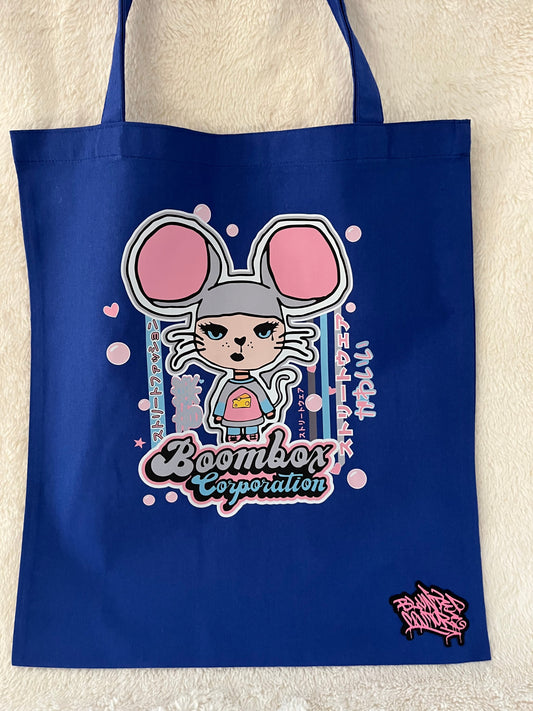 cartoon tote bubble maisie & racegirl8