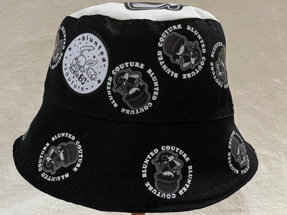 reversible vinyl dj bucket hat