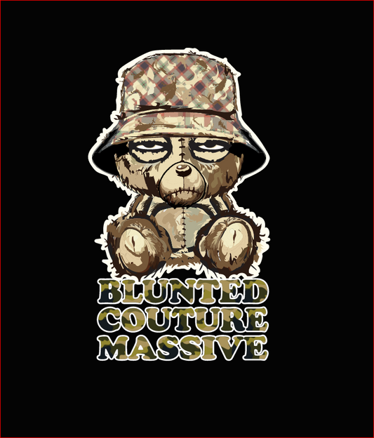 blazie bear with bucket hat