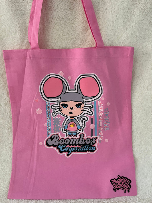 cartoon tote bubble maisie & ninja