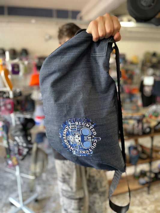 blunted couture fully lined slouch bag delft maisie