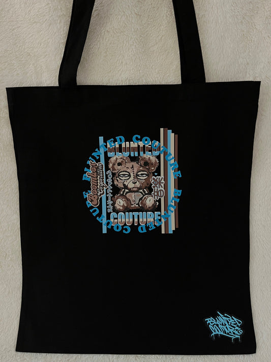 cartoon tote blazie & racebear