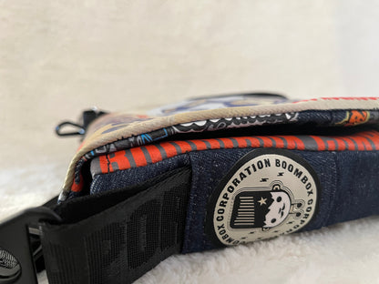 big ups bunny collabo bag, special limited edition run ( 1 of 2 ) small couture bag