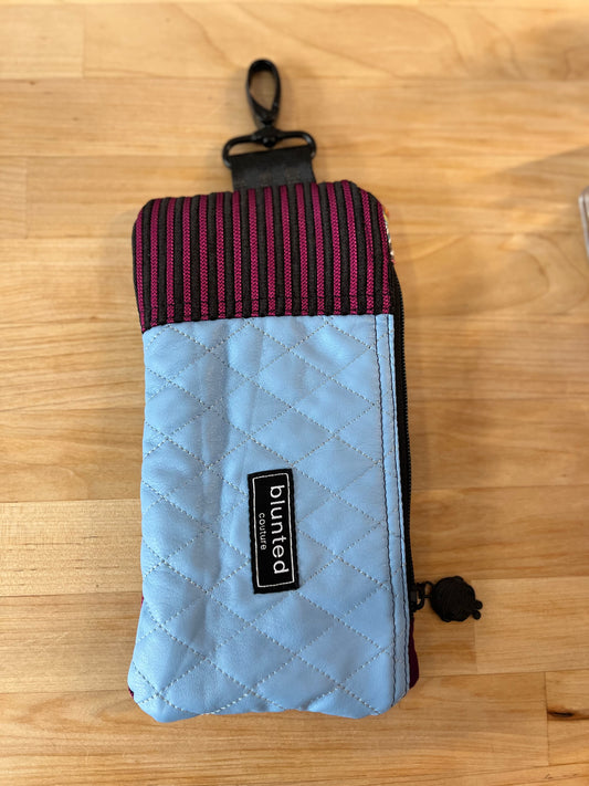 pochette rib | blue