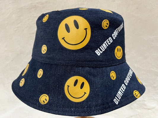 smiley bucket hat