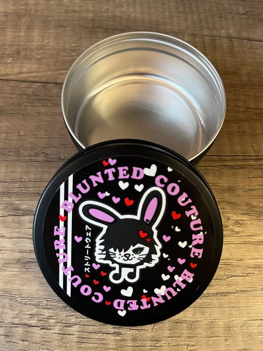 bunny maisie round blunted couture tin