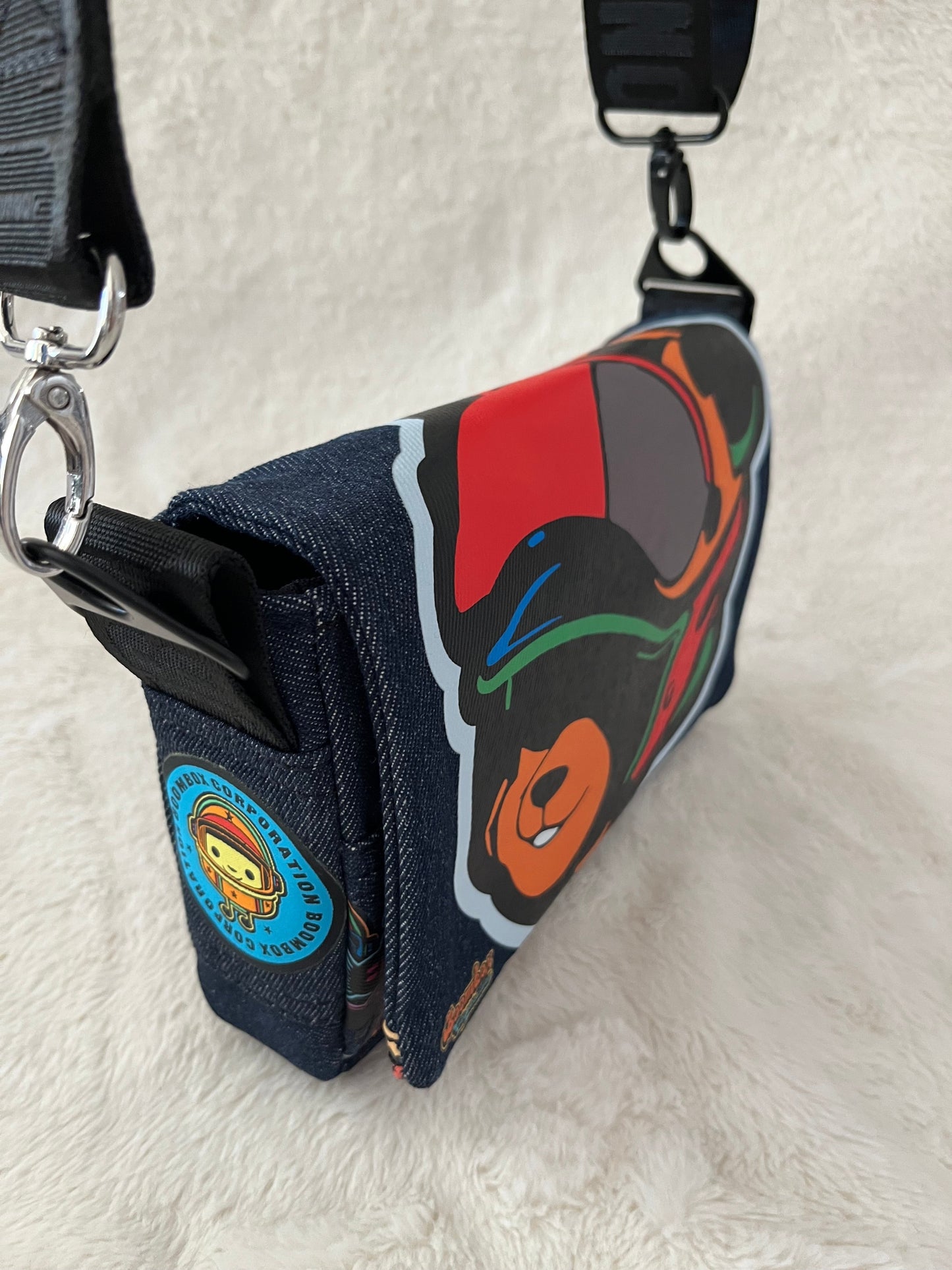 boombox one off racebear bag