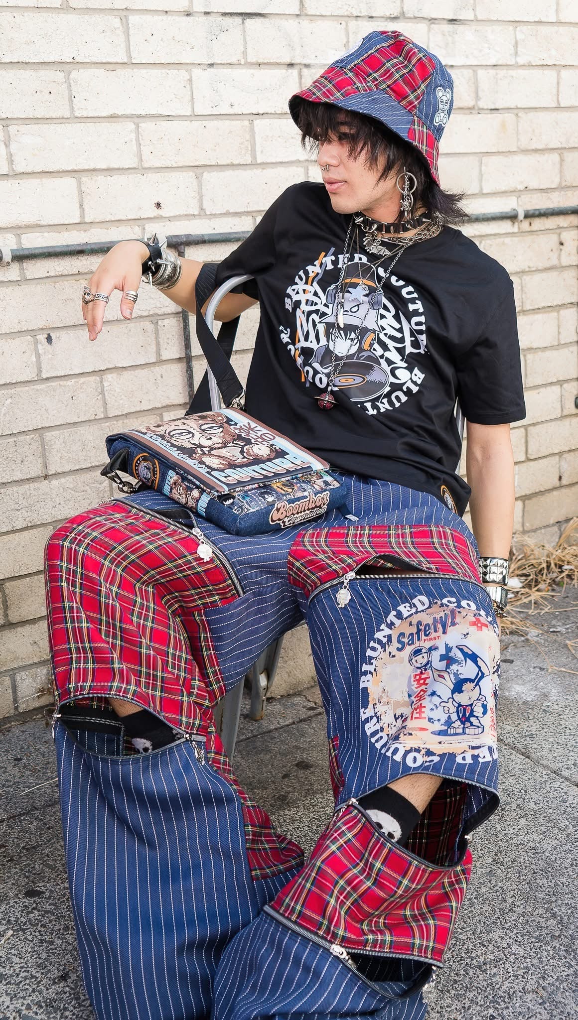 phat pants crazy zips