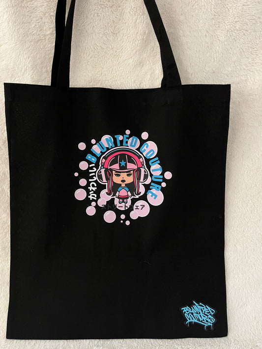 cartoon tote bubble maddy mix tape & racegirl8