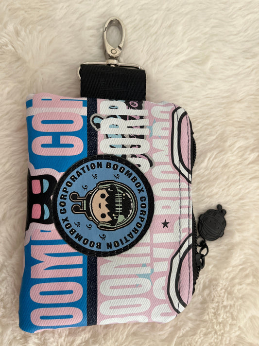 mini USB stash bag – maisie meow red