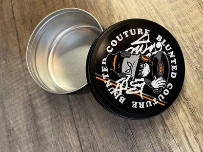 round blunted couture tin hats dj