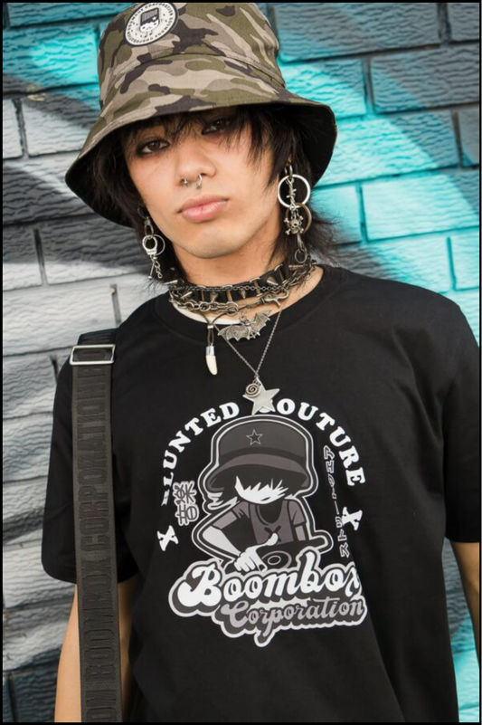 blunted vinyl dj tshirt