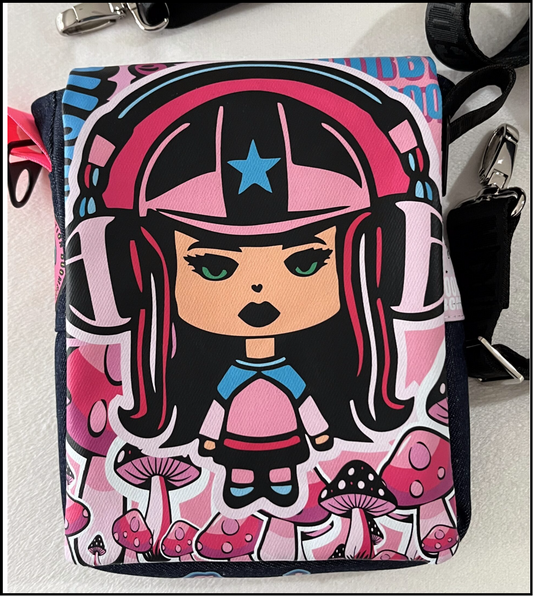 maddy mix tape, limited edition mushroom bag