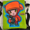 boombox green top boy bag