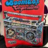 boombox corp small boombox red bag