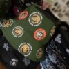 limited edition reversible lion bucket hat green