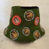 limited edition reversible green lion bucket hat - Image 5